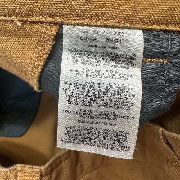 Mountain Hardwear Jackson Ridge Pants Womens 14 Copper Clay Cotton Canvas Jogger - Picture 7 of 12